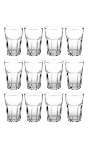 Copo de Vidro 370ml Kit com 21 unidades