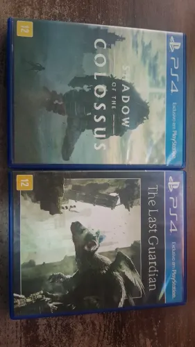 Shadow of The Colossus + The Last Guardião - PS4 e PS4 - Mídia Física