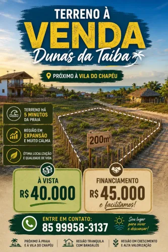 Terreno Na Taíba 