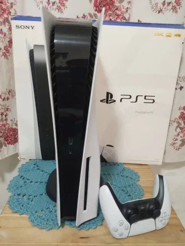 PS5 812GB - COMPLETO NA CAIXA