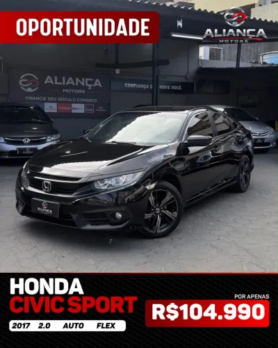 Honda Civic Sedan Sport 2.0 Flex 16V Aut.4p 2017