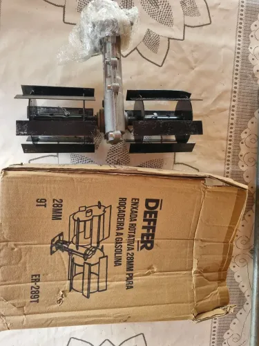 Enxada rotativa para roçadeira 28MM