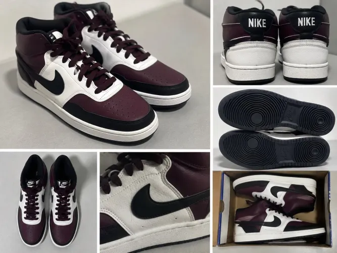 Tênis Nike Court Vision Mid Next Nature DN3577-600 Tam 41 Novo