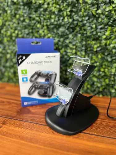 Base Carregadora para Controle PS4 | Carrega 2 Controles