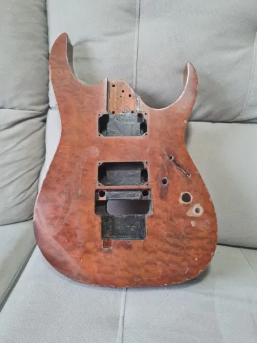 Corpo Ibanez Japonesa RG520QS de Mogno Original 