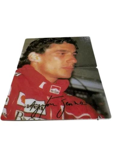 Cartões Telefônicos Ayrton Senna - Edição Limitada Mosaico (Lote com 2)
