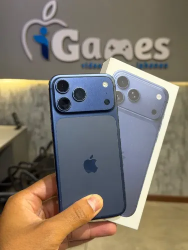 iPhone 17 Pro Max Azul - Garantia Apple | Loja Física iGames
