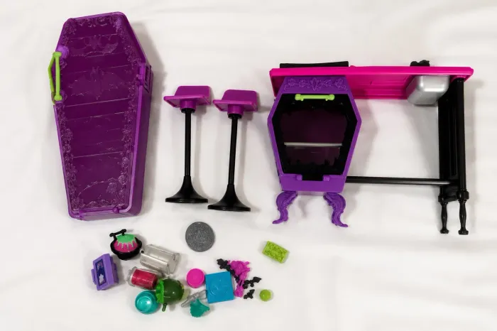 Cozinha Monster High Completa Com Geladeira e Acessórios (Mattel)