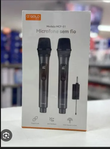 Microfone sem Fio A'Gold