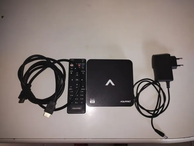 Tv box aquário pegando certinho