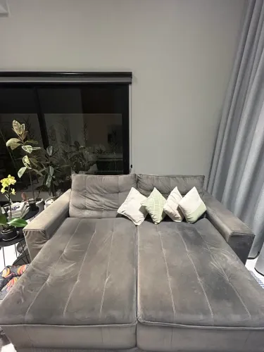 Sofá 3 lugares retrátil 2,5m