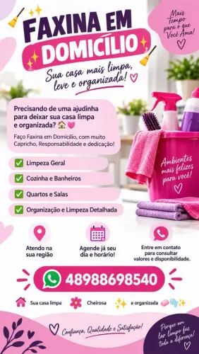 Faxina em Domicílio