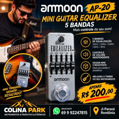 Pedal Equalizador Ammoon