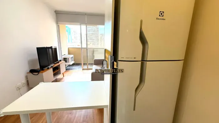 Flat para locação em Moema | 40m² | 1 dormitório | 1 vaga | Excelente custo-benefício