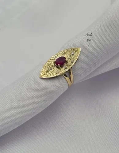 Marquise em ouro 18k