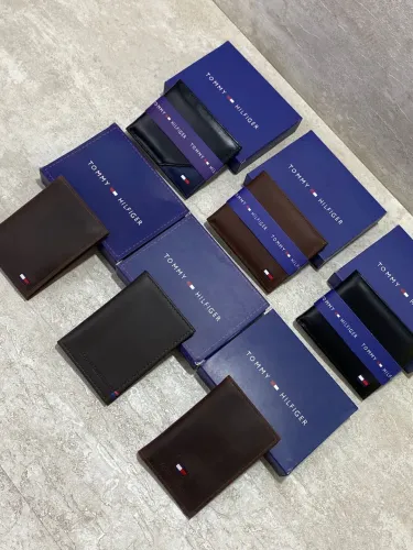Carteira e Porta-Cartões Tommy Hilfiger e Diesel
