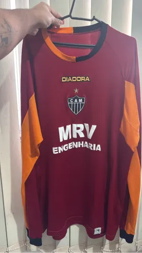 Camisa Manga Longa Diadora Treino Atlético Mg