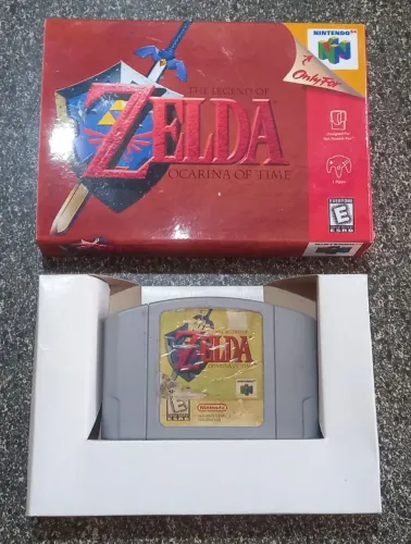 Zelda Ocarina of Time original Nintendo 64