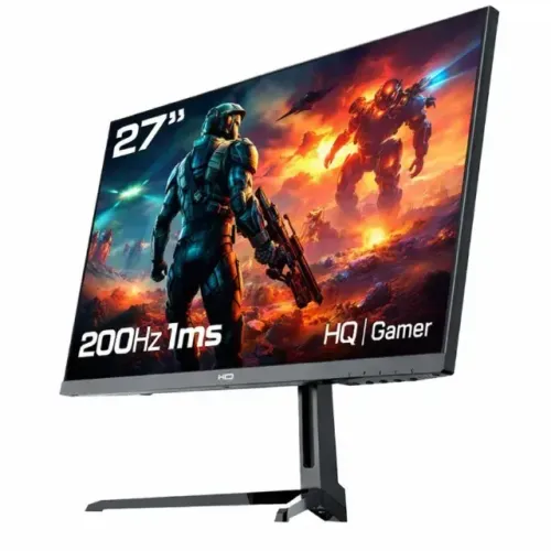 Monitor Gamer Hq Ultra 27? Ips 200hz, 1ms, Full Hd, Freesync, HDMI + Displayport, Frameles