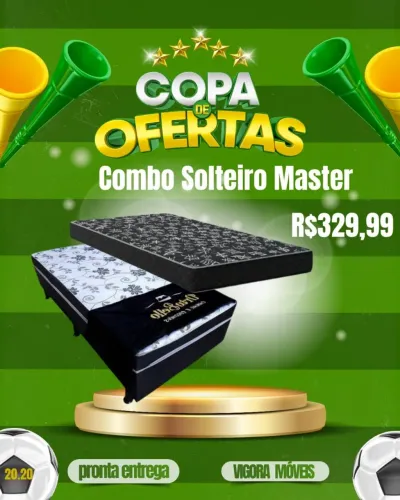 Combo Solteiro Master