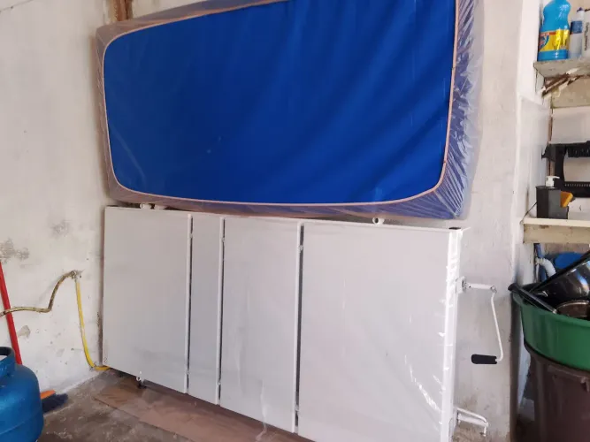 Vendo Cama Hospitalar Nova Manual Completa com colchão 