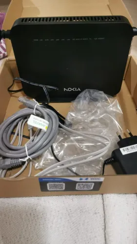Modem Roteador Nokia G-1425G-E Dual Band 2.4/5GHz - Na Caixa