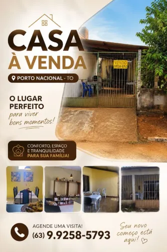 Casa à Venda em Porto Nacional - Ótima Oportunidade