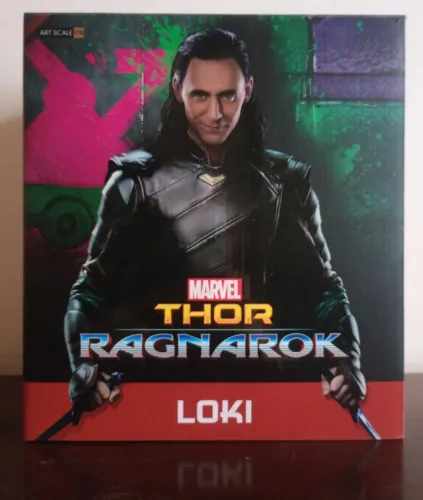 Action Figure - Loki Thor Ragnarok Marvel Avengers Iron Studios escala 1/10