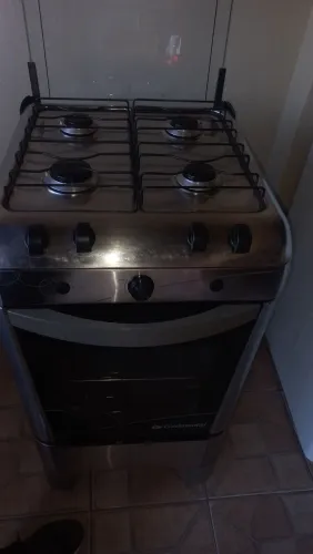 Fogão 4 bocas de Inox- Continental - Acendimento automático