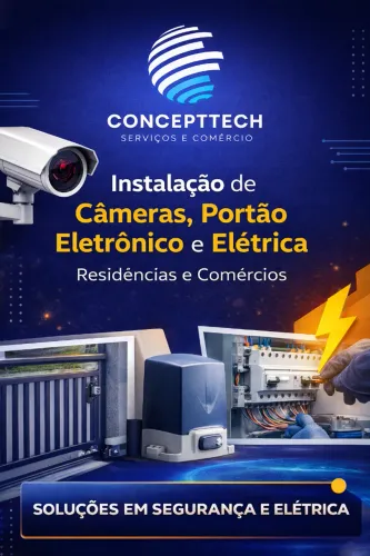 cameras, alarmes, controle de acesso, cabeamento de rede