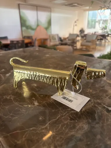 Estátua de cachorro decorativa metal Modali (de 779,00 por 299,00)