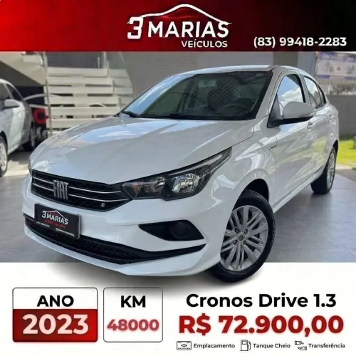 Fiat Cronos Drive 1.3 8V Flex 2023