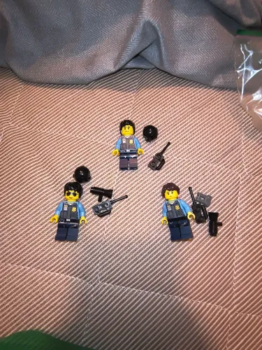 Minifiguras Lego Polícia - Peças originais e com acessórios
