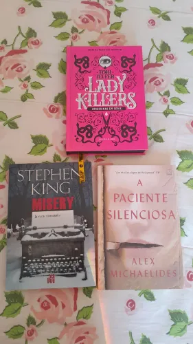 Kit 3 livros de suspense