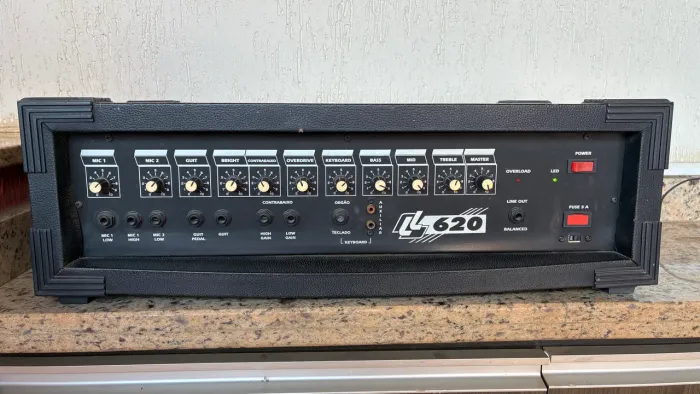 Amplificador LL620 com 2 Caixas de Som