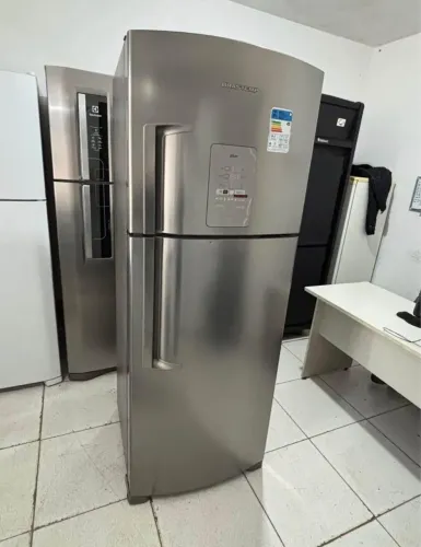Geladeira Brastemp inox