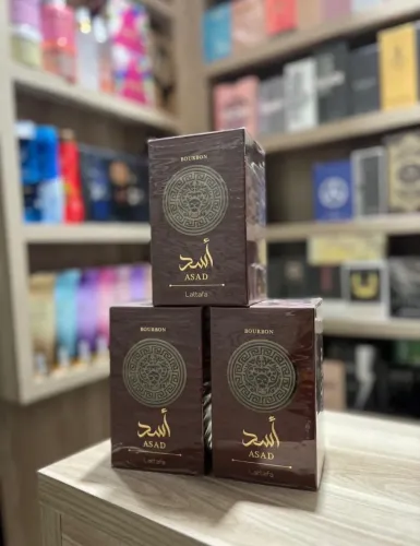 Perfume árabe asad lattafa bourbon 100 ml lacrado original 