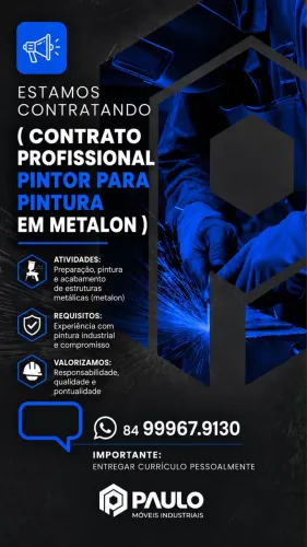 VAGA DE EMPREGO.  