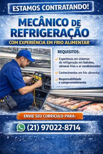 Mecânico refrigeração