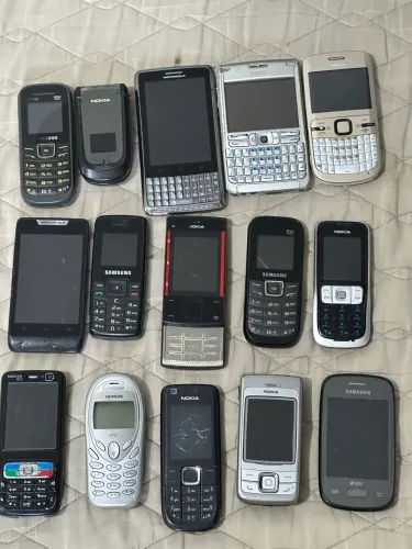 Lote Celulares antigo relíquias 