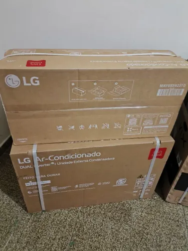 Ar condicionado Split, LG 9000 inverter 127 volts com a instalação inclusa até 3 metros 