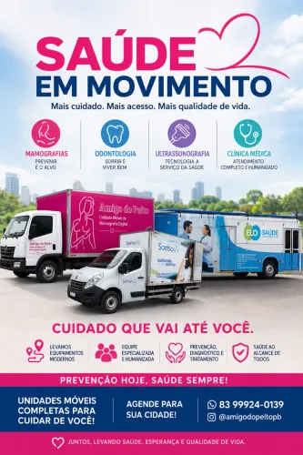 Unidade móvel - Locação