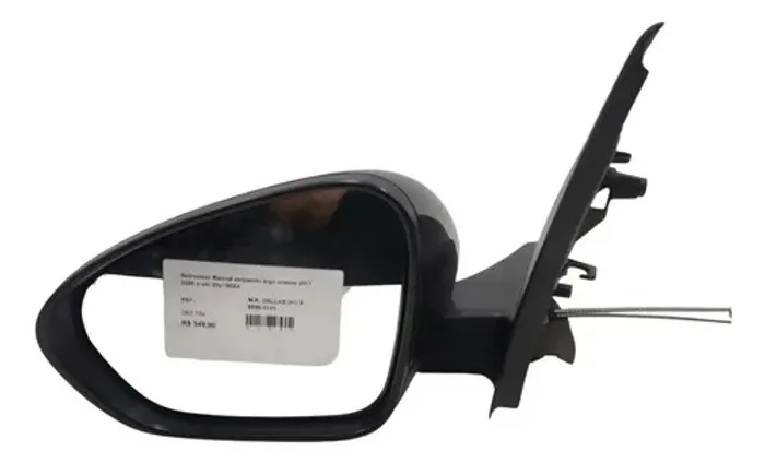 Retrovisor Manual Esquerdo Argo Cronos 2017 2026 Preto 20y1502le