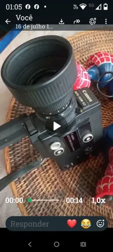 filmagem Canon leve uma de brinde