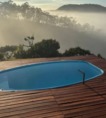 Piscina de fibra 4 metros promoção 4.50x2.50x1.10 