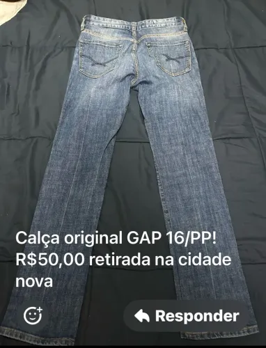 Calça Gap original PP ou 16 anos