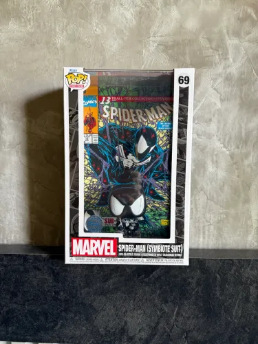 Funko Pop Comic Cover Spider-Man Sub-City #1 Symbiote Suit Exclusivo Raro