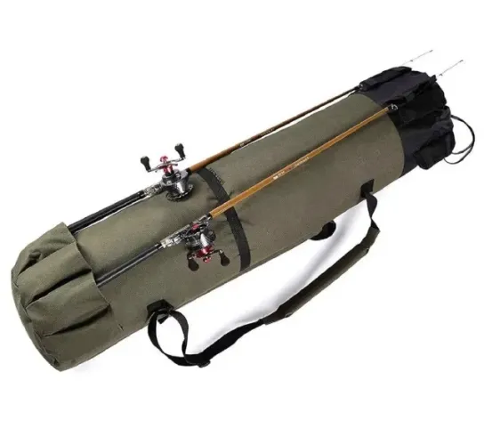Carregador bolsa sacola para varas de pescar