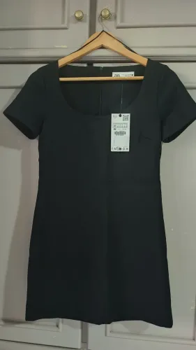 Vestido social Zara preto