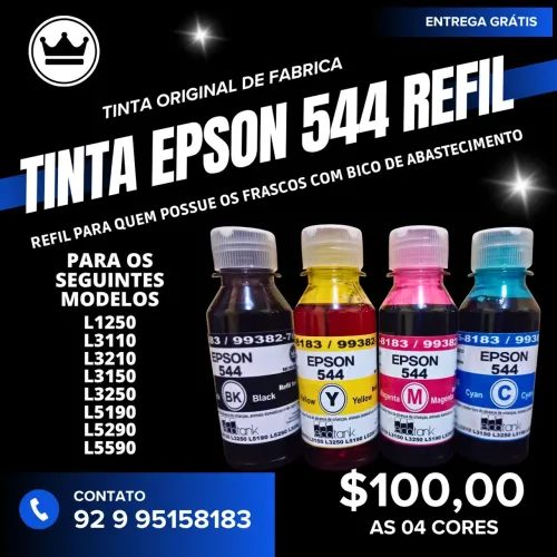 Tinta Epson 544 Refil